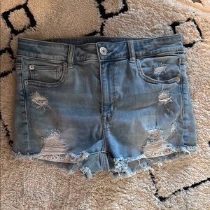 American Eagle Distressed Denim Shorts